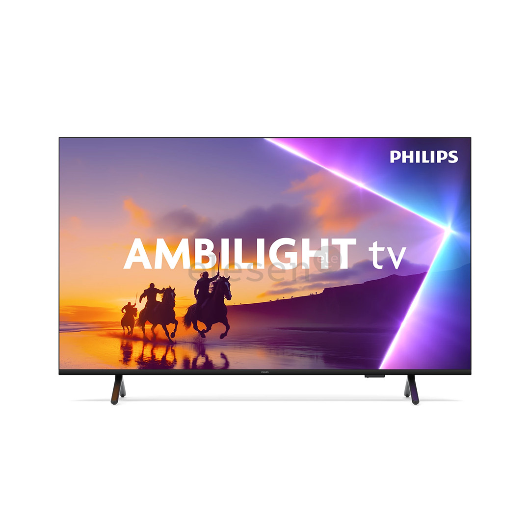 Philips PUS8510, 65'', 4K UHD, QLED, juodas - Televizorius