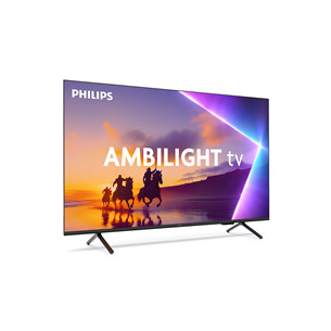 Philips PUS8510, 65'', 4K UHD, QLED, juodas - Televizorius