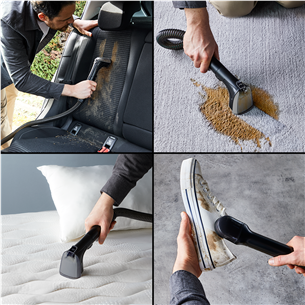 Rowenta Clean It, juodas/žalias - Kilimų ir apmušalų valymo įrenginys