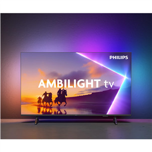Philips PUS8510, 75'', 4K UHD, QLED, matte black - TV