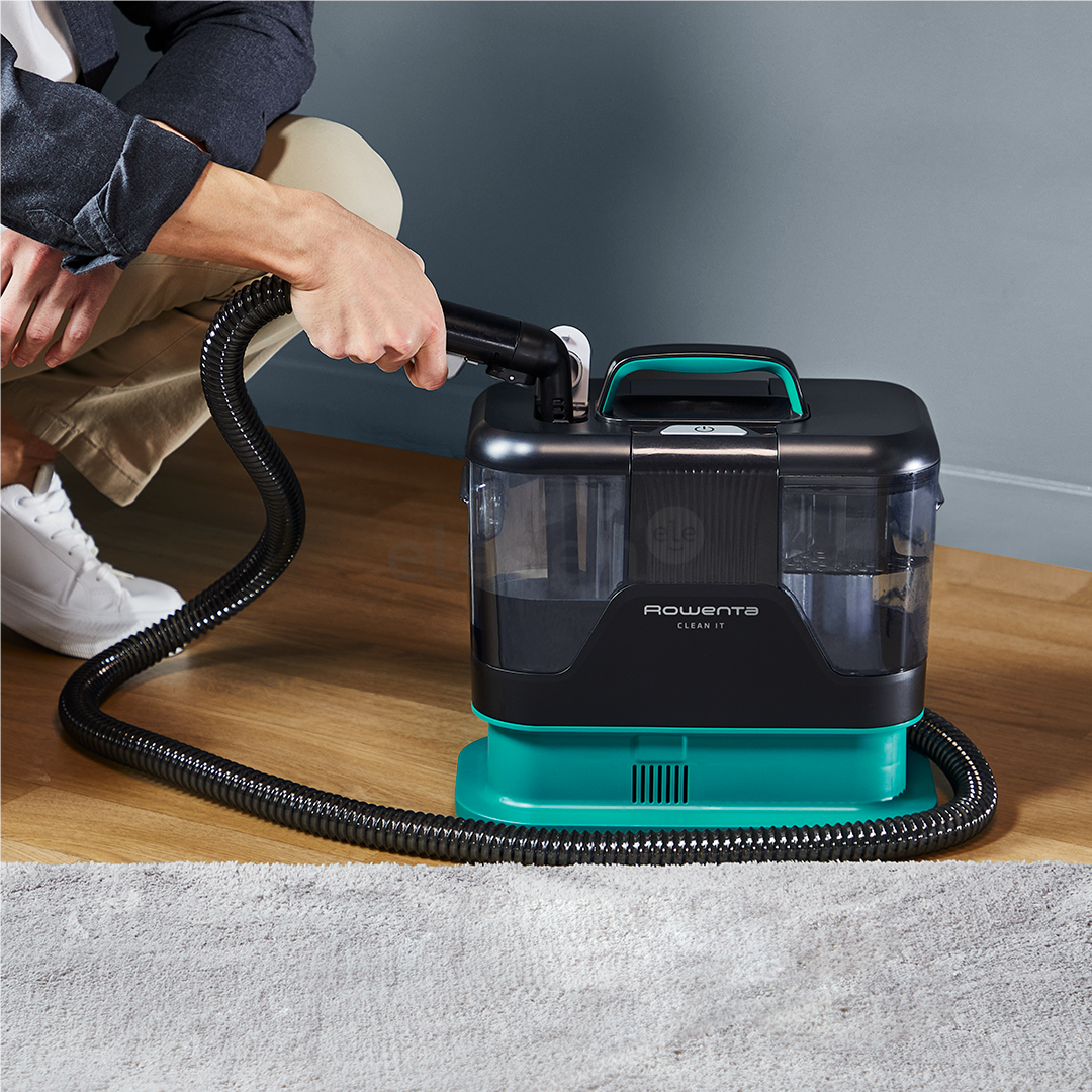 Rowenta Clean It, juodas/žalias - Kilimų ir apmušalų valymo įrenginys
