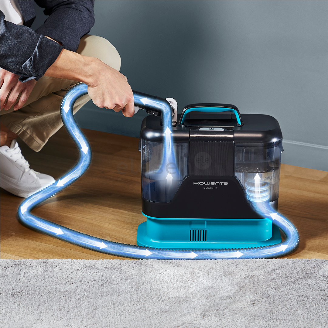 Rowenta Clean It, juodas/žalias - Kilimų ir apmušalų valymo įrenginys