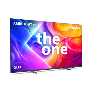 Philips The One PUS9010, 75'', 4K UHD, QLED, juodas - Televizorius