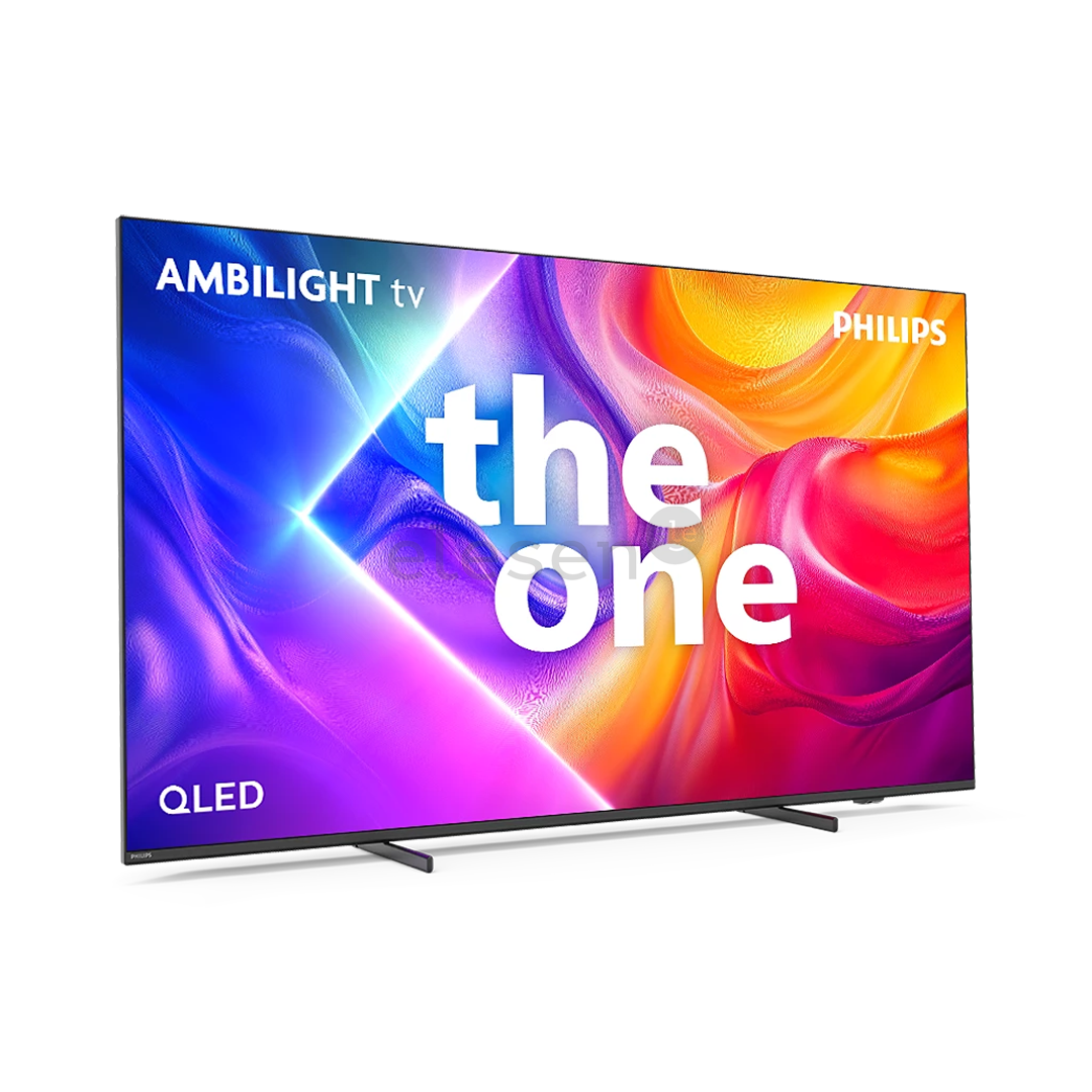 Philips The One PUS9010, 75'', 4K UHD, QLED, juodas - Televizorius