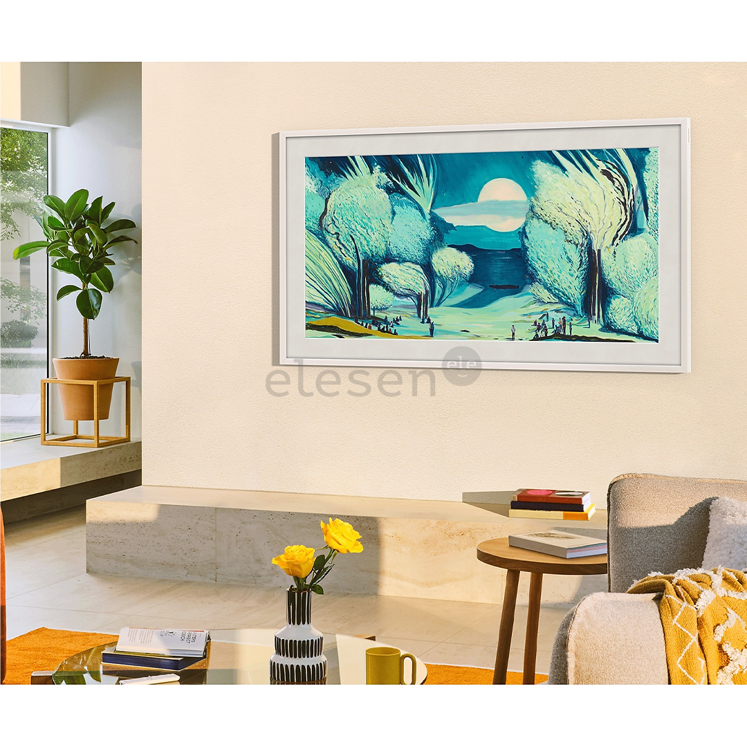 Samsung The Frame (2025), 50'', 4K UHD, Neo QLED, Mini LED, juodas - Televizorius