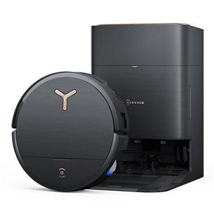 Ecovacs Deebot X9 PRO OMNI, wet & dry, juodas - Dulkių siurblys robotas DEEBOTX9OMNI/470682