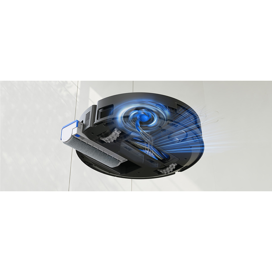 Ecovacs Deebot X9 PRO OMNI, wet & dry, juodas - Dulkių siurblys robotas