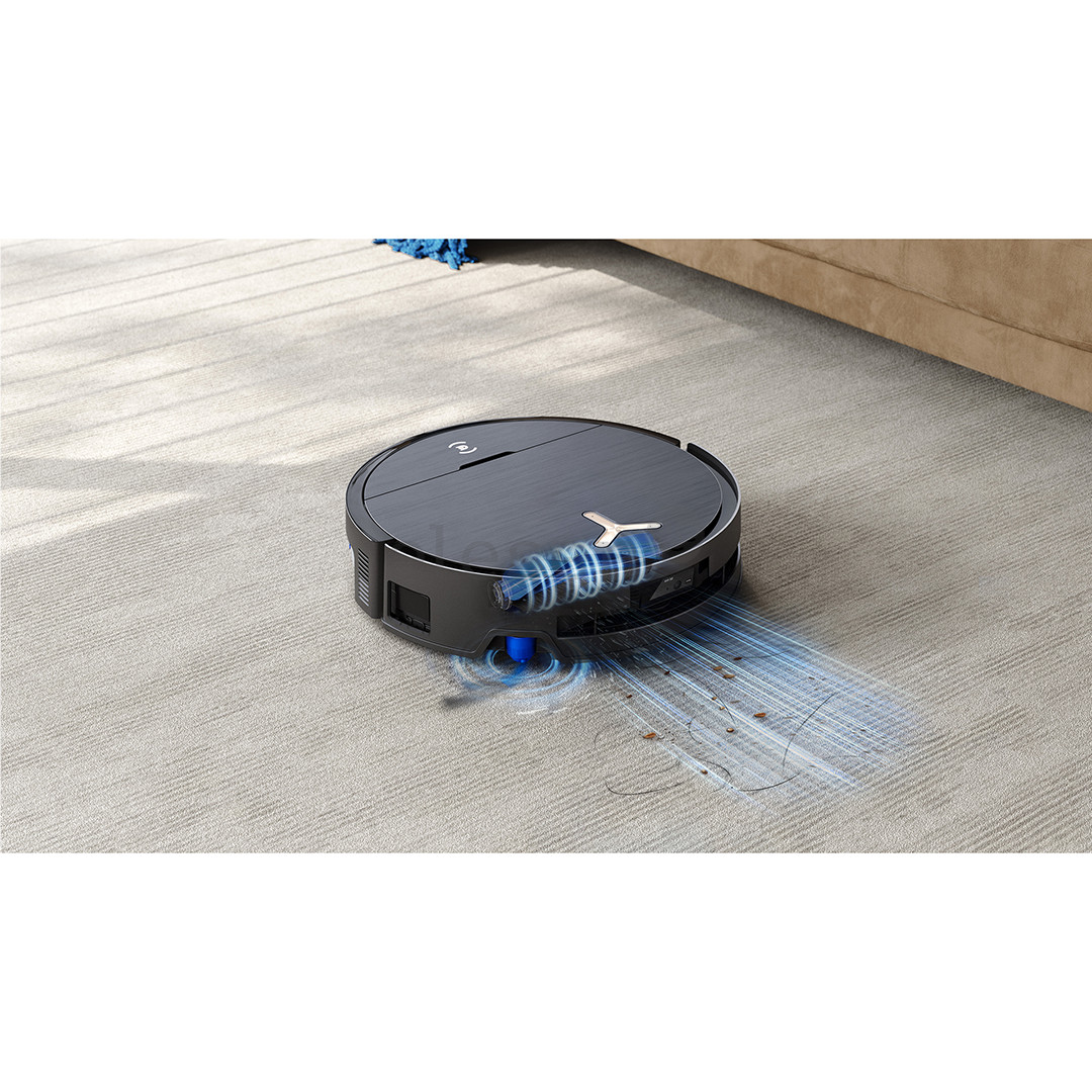 Ecovacs Deebot X9 PRO OMNI, wet & dry, juodas - Dulkių siurblys robotas