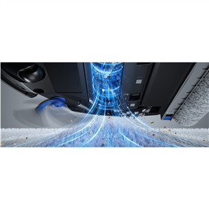 Ecovacs Deebot X9 PRO OMNI, wet & dry, juodas - Dulkių siurblys robotas