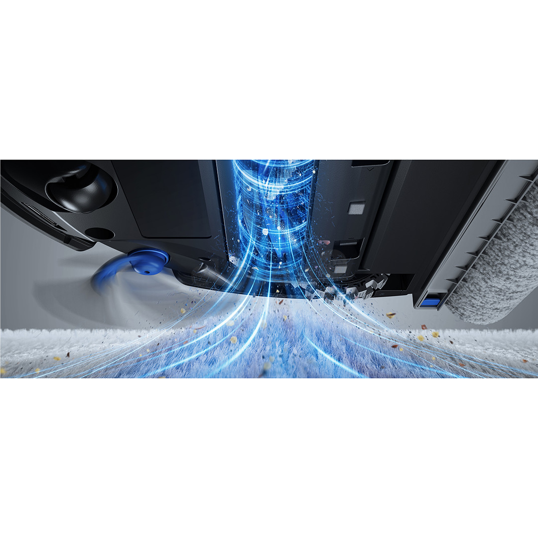 Ecovacs Deebot X9 PRO OMNI, wet & dry, juodas - Dulkių siurblys robotas