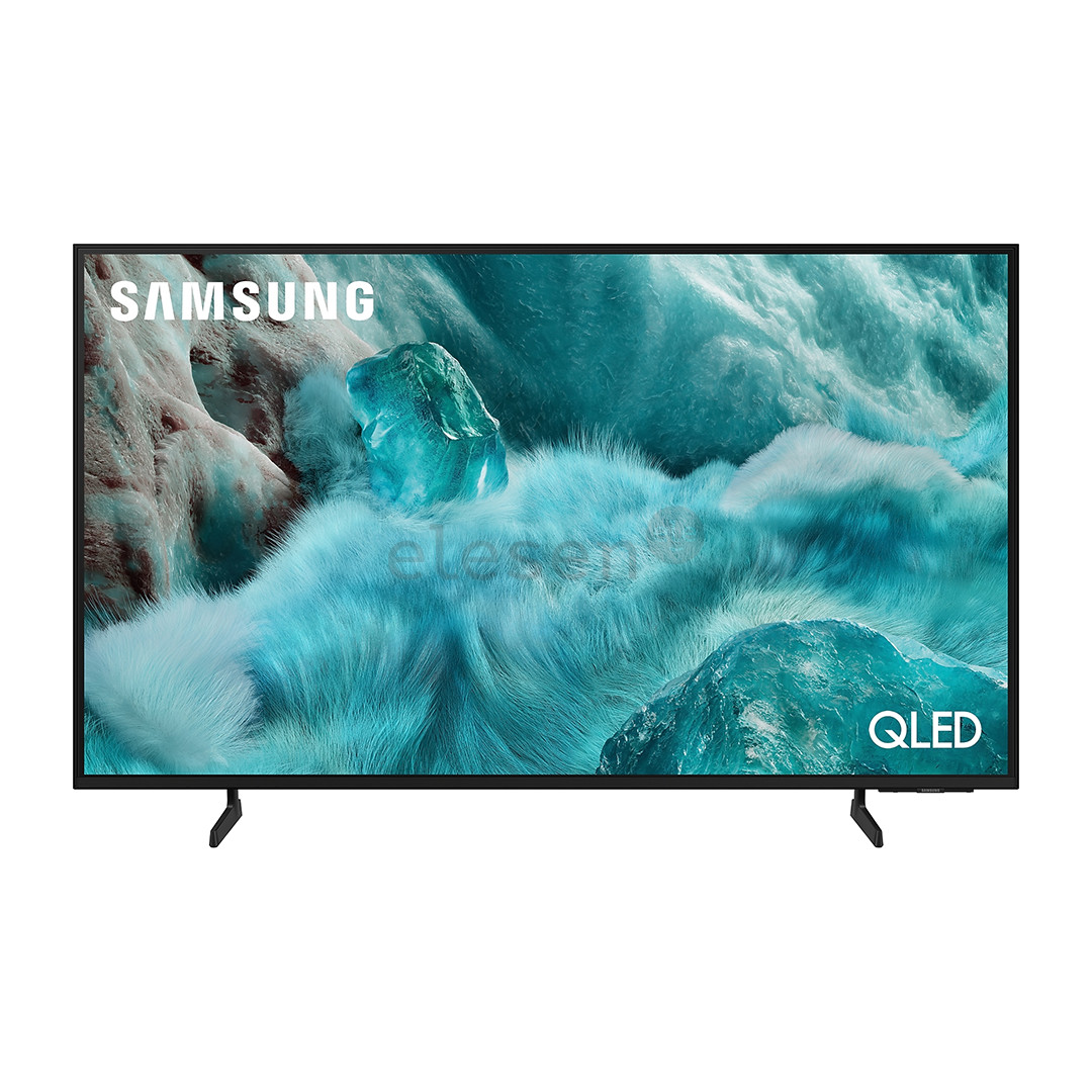 Samsung Q7F, 55'', 4K UHD, QLED, juodas - Televizorius