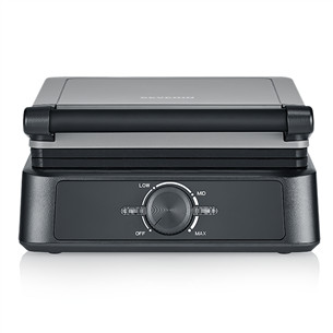 Severin, 1600 W, black - Belgian waffle maker