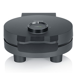 Severin, 1000 W, black - Waffle maker
