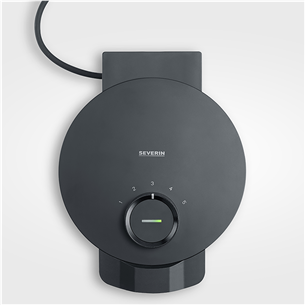 Severin, 1000 W, juoda - Vaflinė