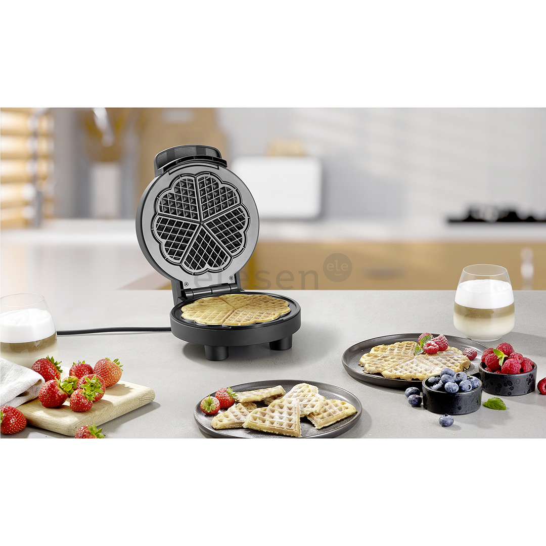 Severin, 1000 W, juoda - Vaflinė