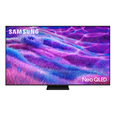 Samsung QN80F, 55'', 4K UHD, QLED, pilkas - Televizorius