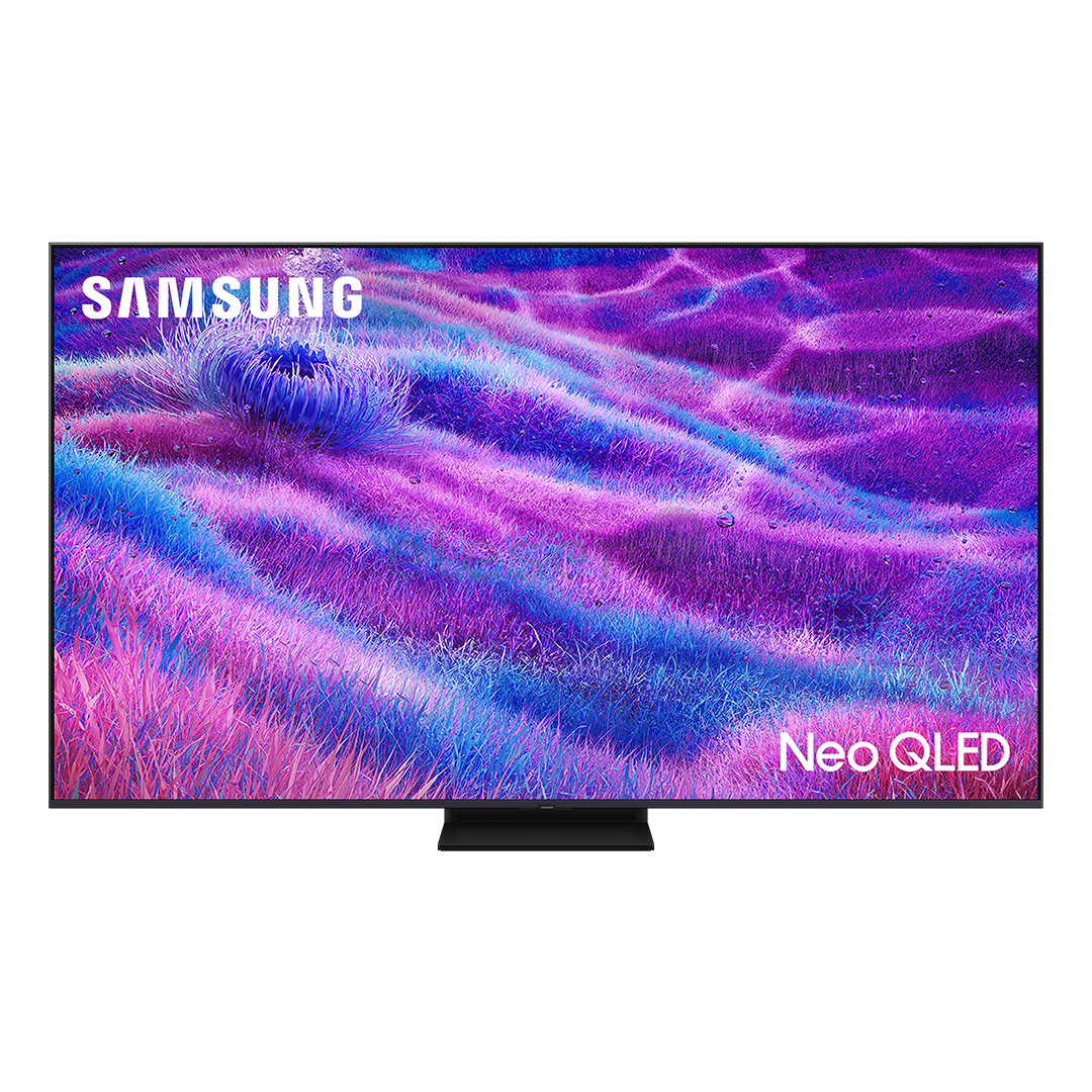 Samsung QN80F, 55'', 4K UHD, QLED, серебристый - Телевизор