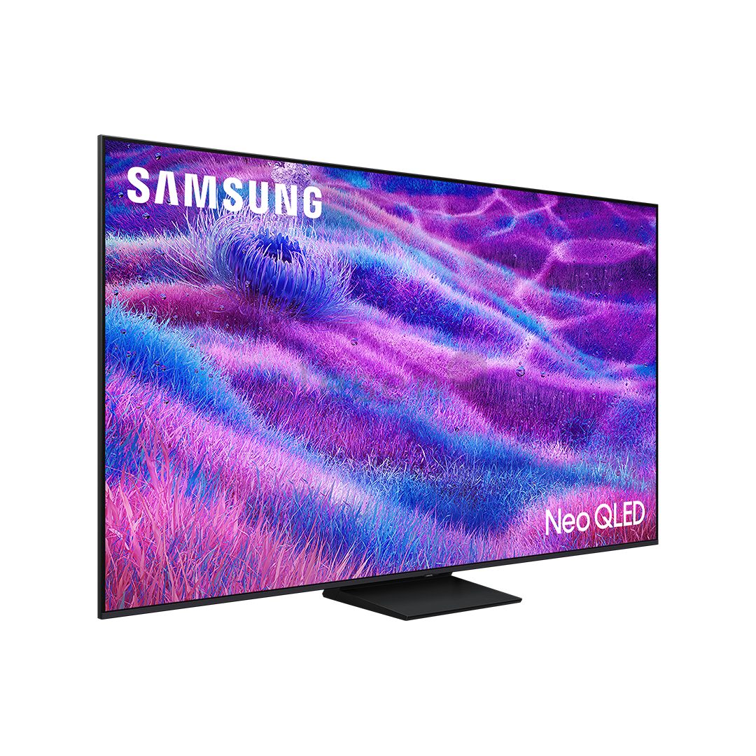 Samsung QN80F, 55'', 4K UHD, QLED, серебристый - Телевизор
