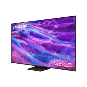 Samsung QN80F, 55'', 4K UHD, Neo QLED, Mini LED, carbon silver - TV