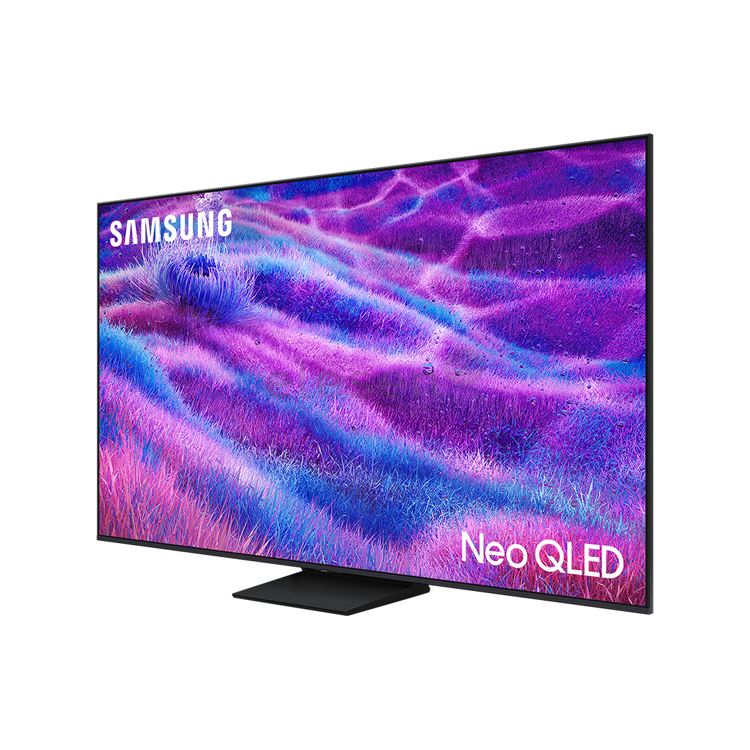 Samsung QN80F, 55'', 4K UHD, QLED, серебристый - Телевизор