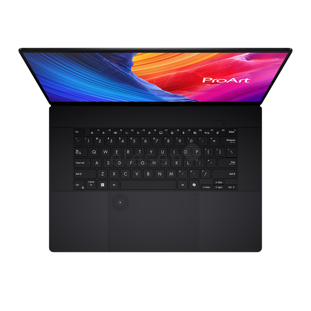 Asus ProArt P16 OLED, 16'', OLED, 4K UHD, Ryzen AI 9, 64 GB, 2 TB; RTX 5070, W11P, ENG, nano black - Notebook