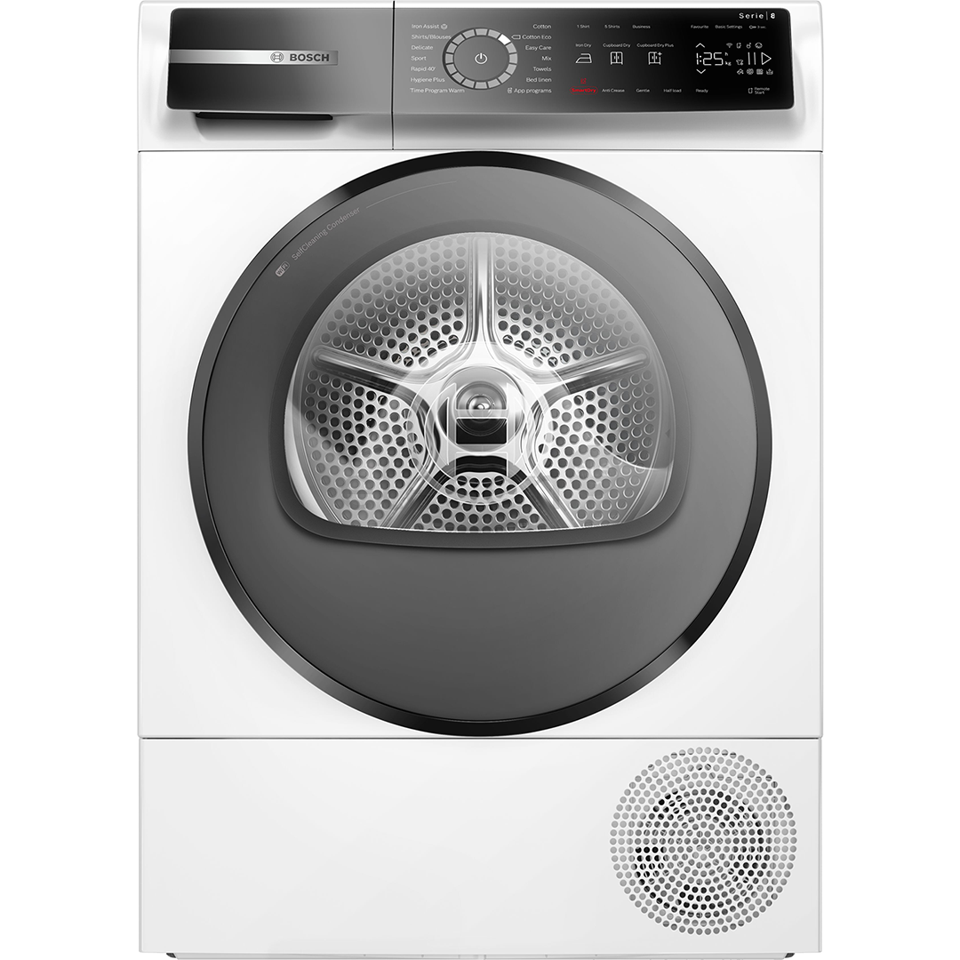 Bosch Series 8, 9 kg, gylis 61.3 cm - Džiovyklė
