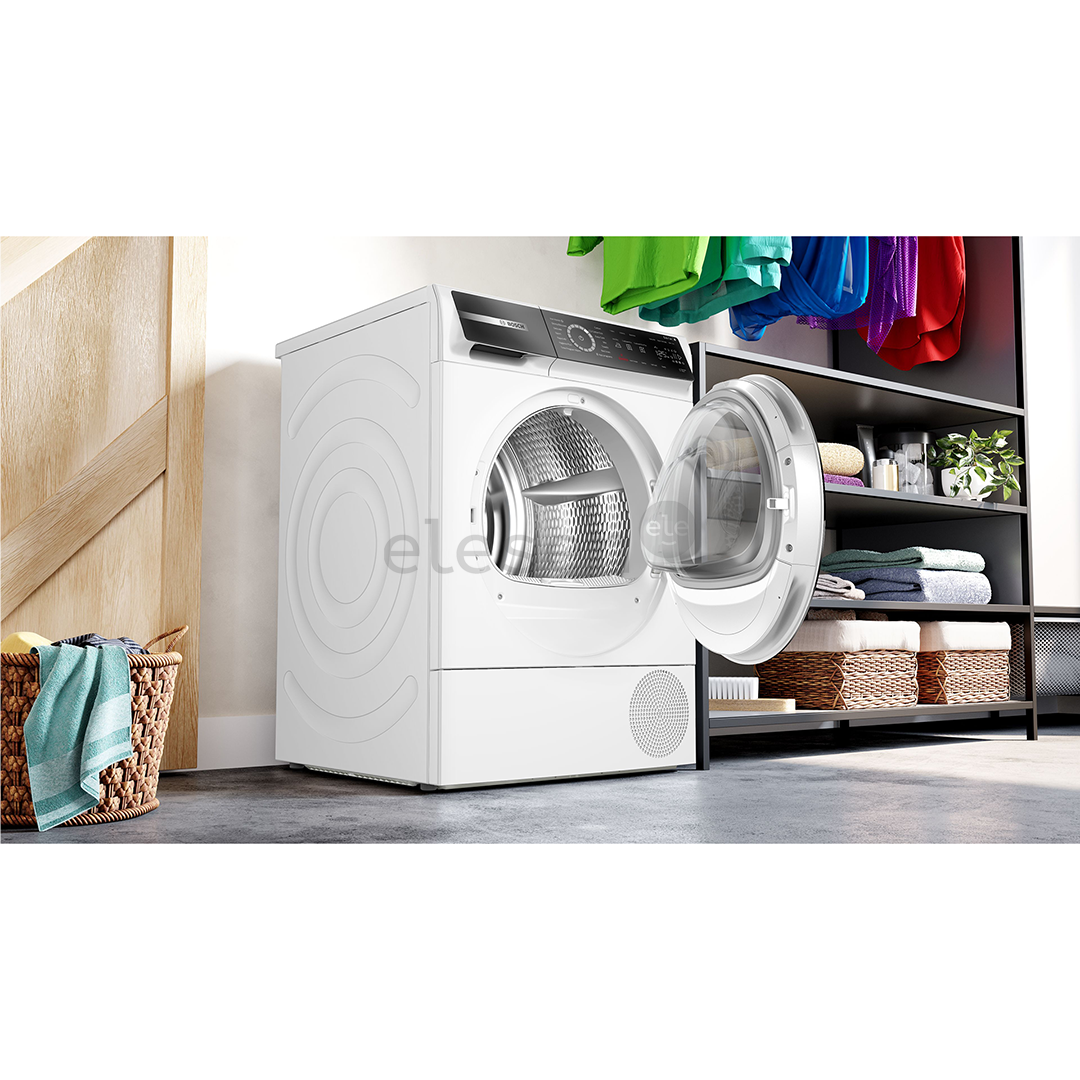 Bosch Series 8, 9 kg, gylis 61.3 cm - Džiovyklė