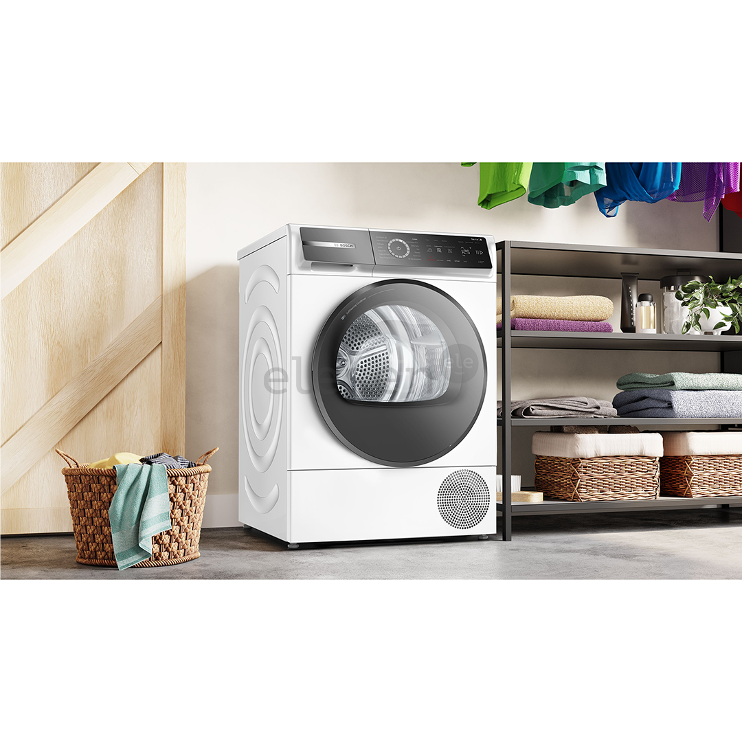 Bosch Series 8, 9 kg, gylis 61.3 cm - Džiovyklė