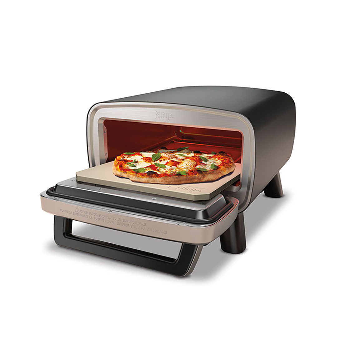 Ninja Artisan, grey - Electric outdoor pizza oven & air fryer
