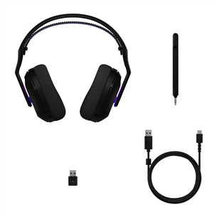 Logitech G522 Lightspeed, черный - Беспроводная гарнитура