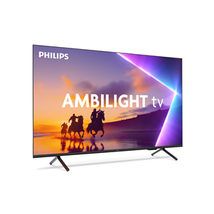 Philips PUS8560, 65'', 4K UHD, QLED, juodas - Televizorius