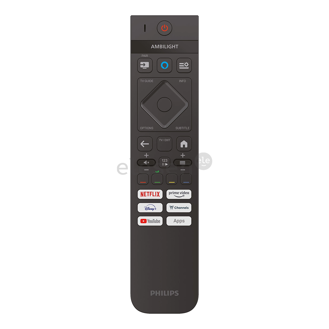 Philips PUS8560, 65'', 4K UHD, QLED, juodas - Televizorius