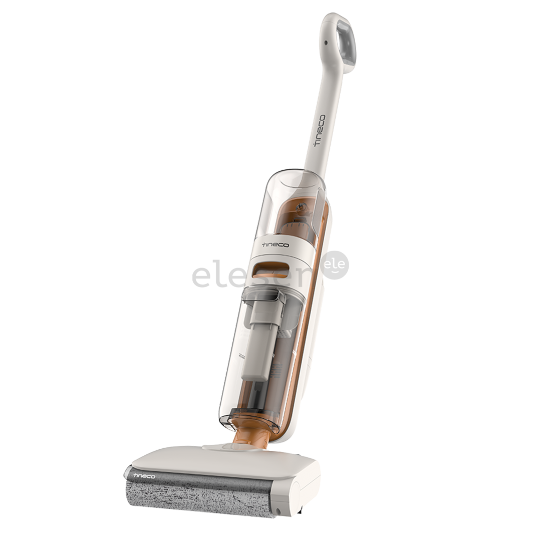 Tinceo iFLOOR Y2 Plus, Wet & Dry, baltas/oranžinis - Belaidis plaunantis siurblys