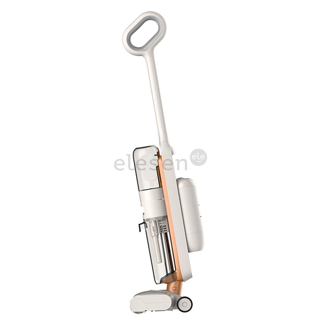 Tinceo iFLOOR Y2 Plus, Wet & Dry, baltas/oranžinis - Belaidis plaunantis siurblys