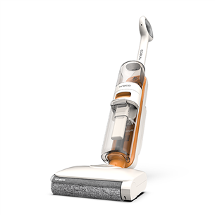 Tinceo iFLOOR Y2 Plus, Wet & Dry, baltas/oranžinis - Belaidis plaunantis siurblys