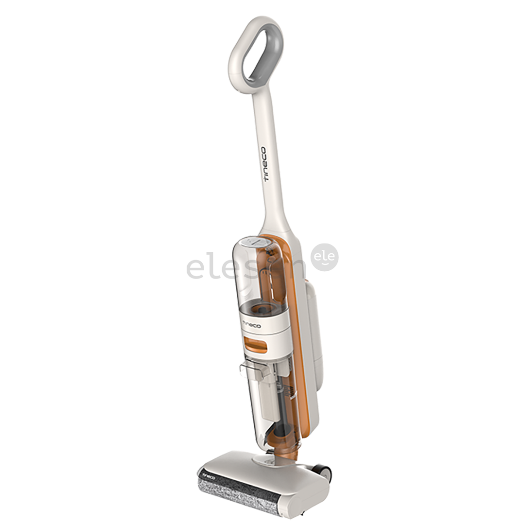 Tinceo iFLOOR Y2 Plus, Wet & Dry, baltas/oranžinis - Belaidis plaunantis siurblys