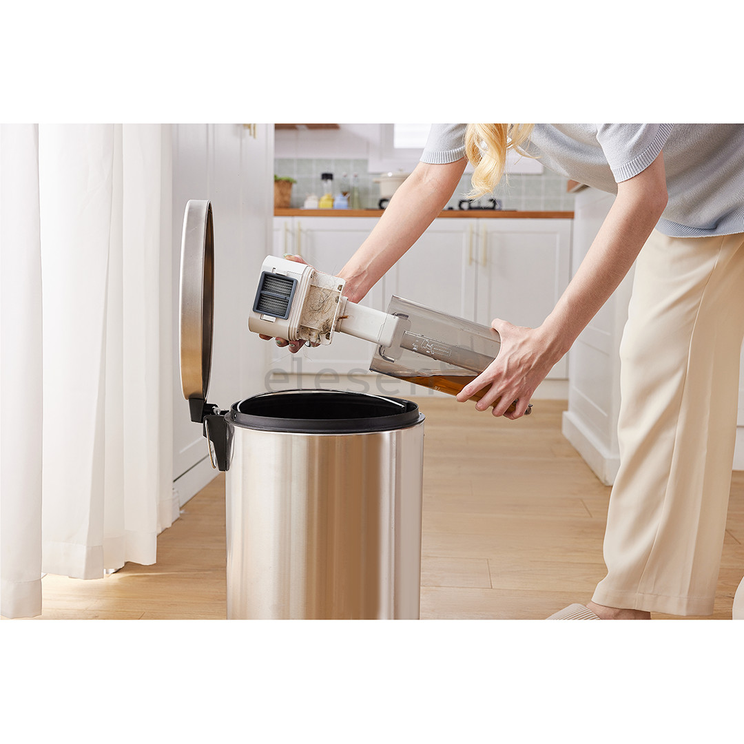 Tinceo iFLOOR Y2 Plus, Wet & Dry, baltas/oranžinis - Belaidis plaunantis siurblys