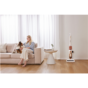Tinceo iFLOOR Y2 Plus, Wet & Dry, baltas/oranžinis - Belaidis plaunantis siurblys