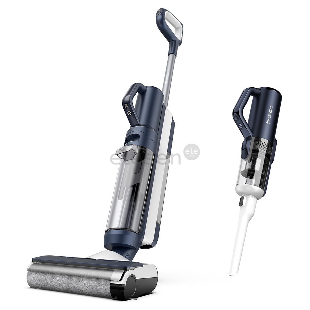 Tineco Floor One S5 Combo Plus, Wet & Dry, mėlynas - Belaidis plaunantis siurblys