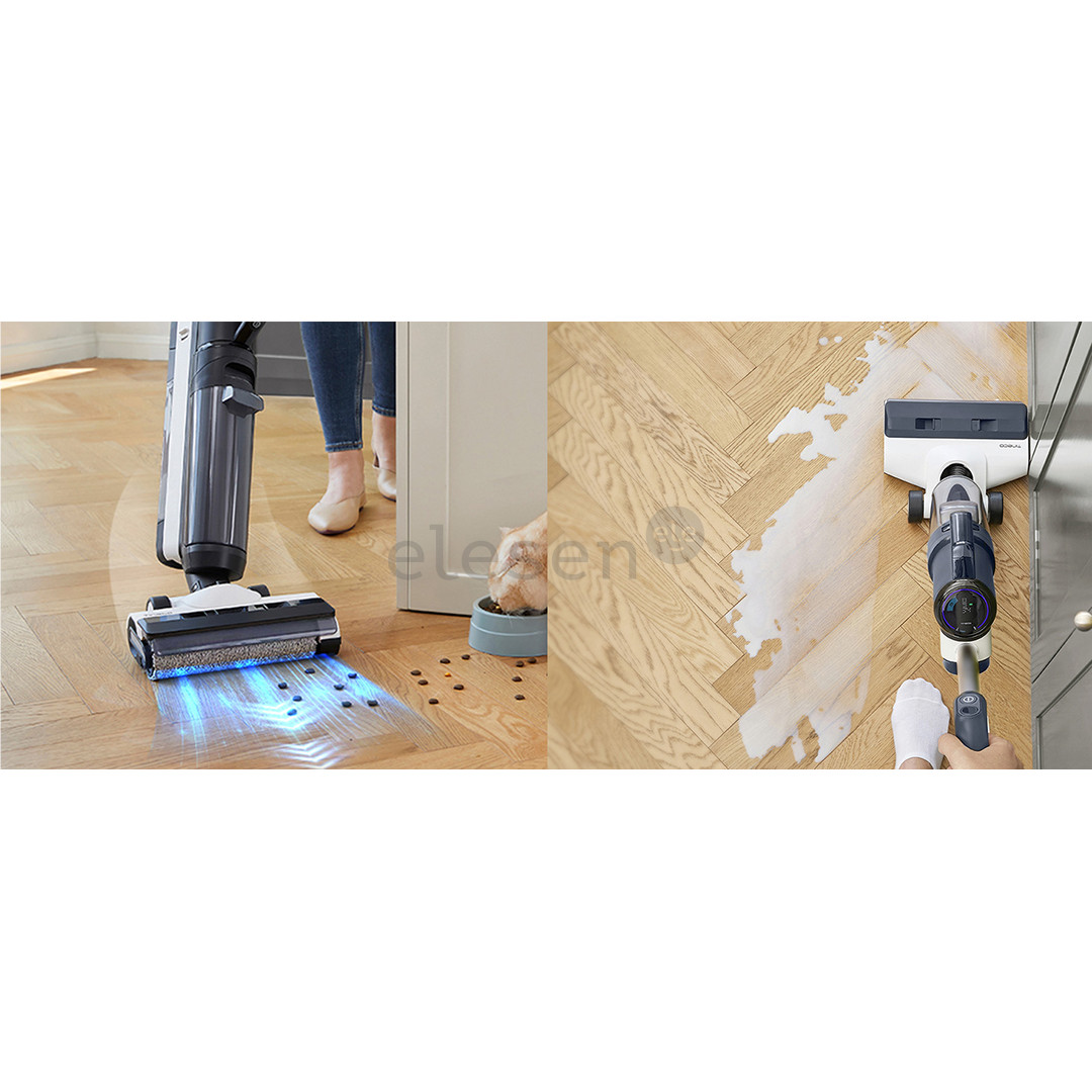 Tineco Floor One S5 Combo Plus, Wet & Dry, mėlynas - Belaidis plaunantis siurblys