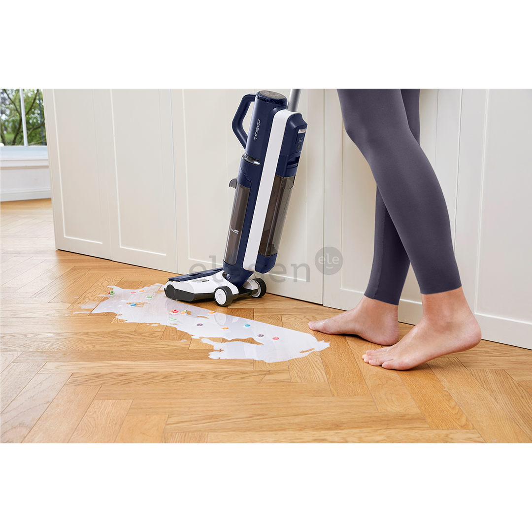 Tineco Floor One S5 Combo Plus, Wet & Dry, mėlynas - Belaidis plaunantis siurblys