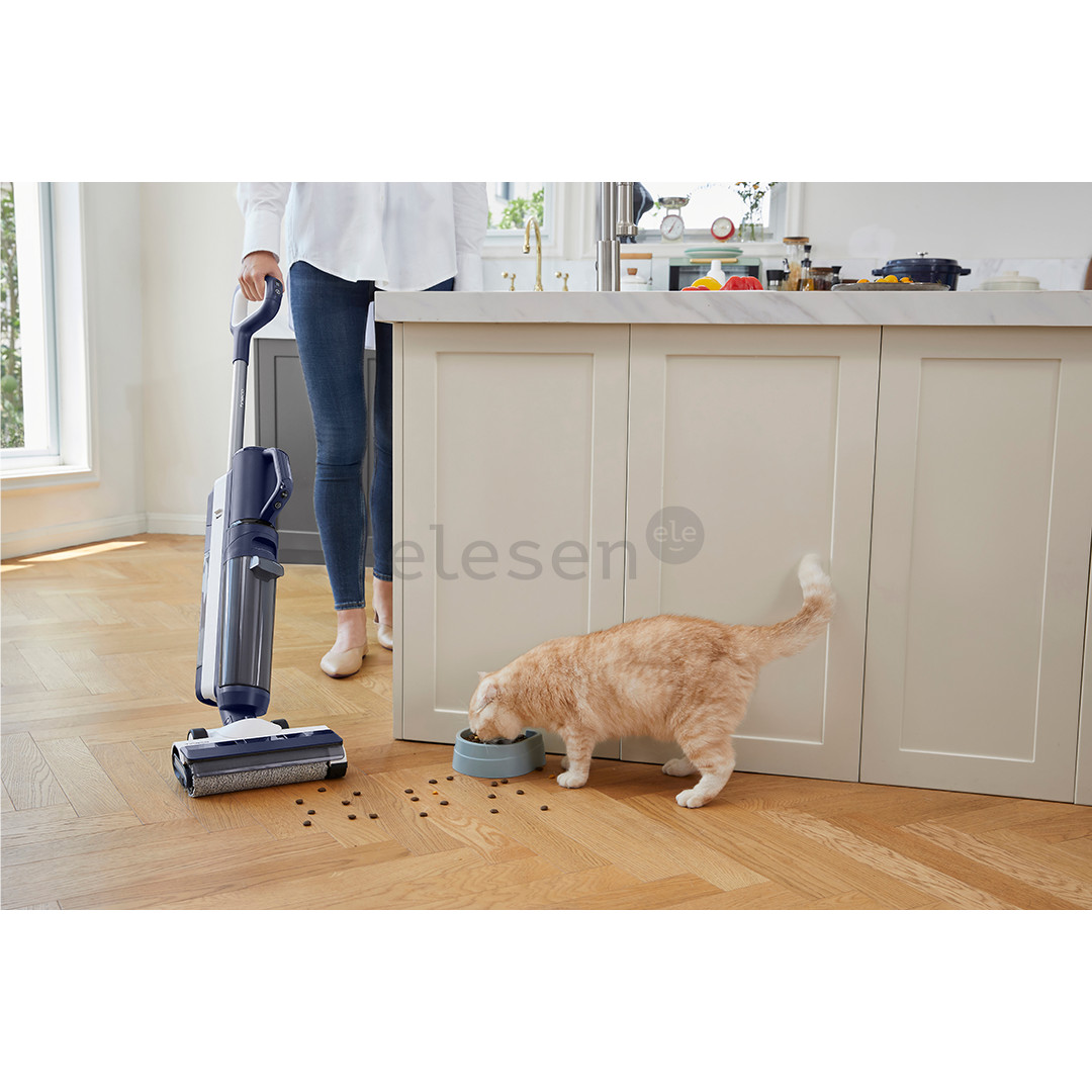 Tineco Floor One S5 Combo Plus, Wet & Dry, mėlynas - Belaidis plaunantis siurblys