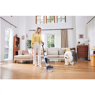 Tineco Floor One S5 Stretch Extreme, baltas/juodas - Belaidis plaunantis siurblys