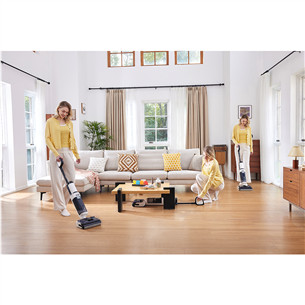 Tineco Floor One S5 Stretch Extreme, baltas/juodas - Belaidis plaunantis siurblys