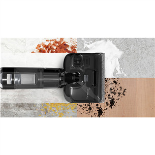 Tineco Floor One S6 Stretch Extreme, pilkas/juodas - Belaidis plaunantis siurblys