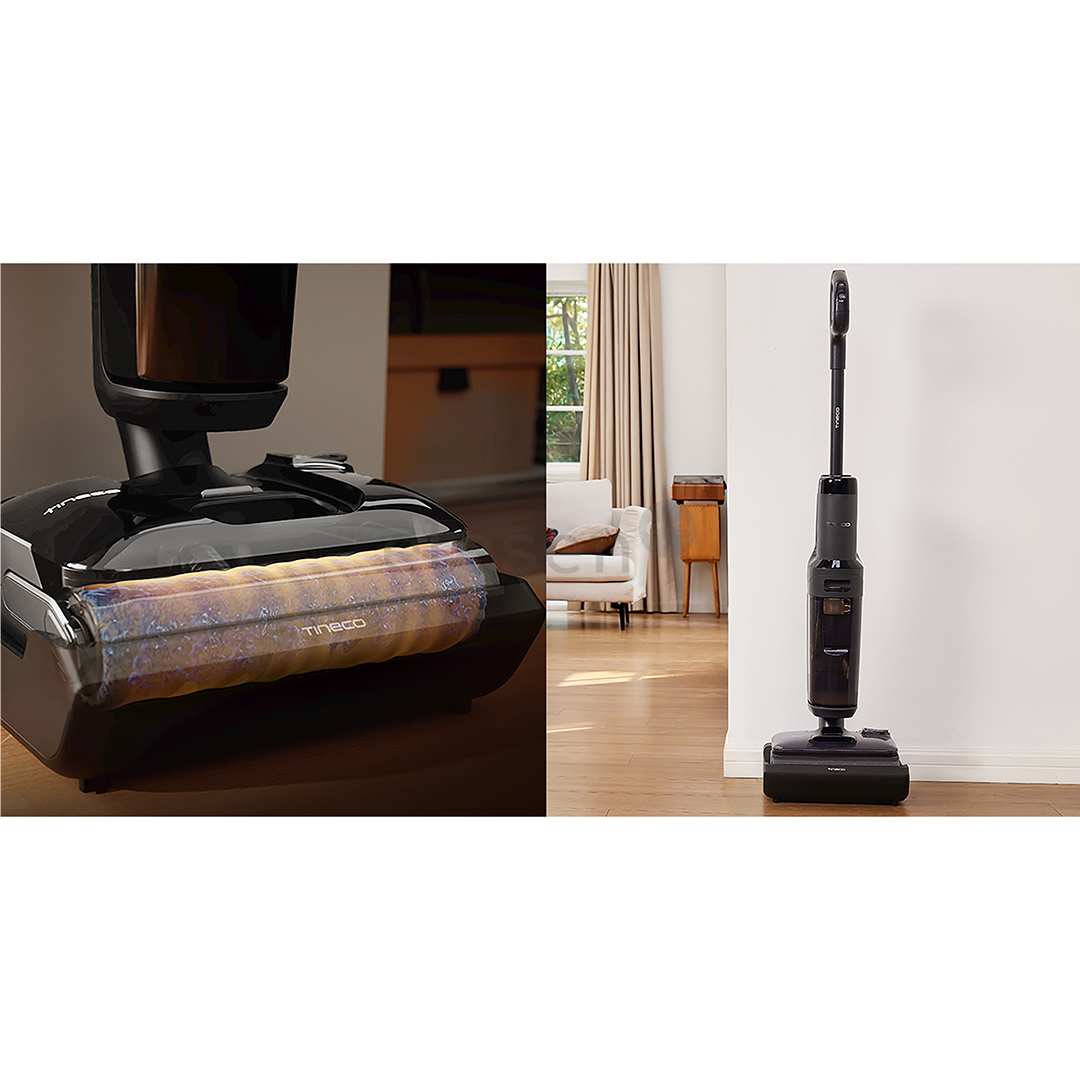 Tineco Floor One S6 Stretch Extreme, pilkas/juodas - Belaidis plaunantis siurblys