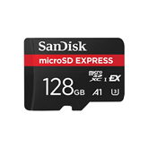 SanDisk microSD Express, 128 GB, juoda - Atminties kortelė