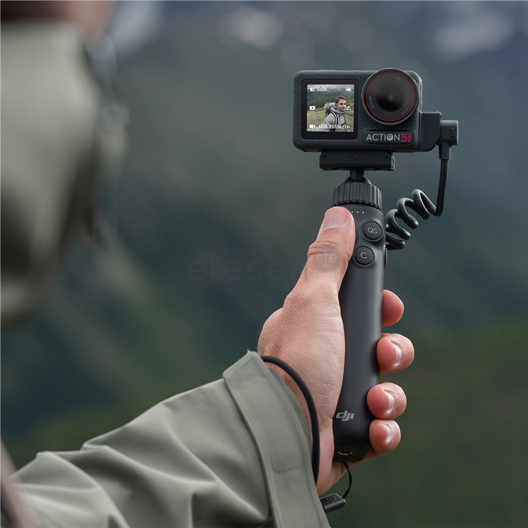 Dji Osmo Action Multifunctional Charging Handle, juodas - Laikiklis