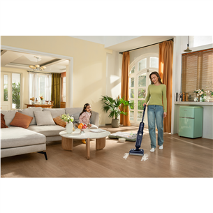 Tineco Floor One S7 Stretch, Wet & Dry, tamsiai mėlynas - Belaidis plaunantis siurblys