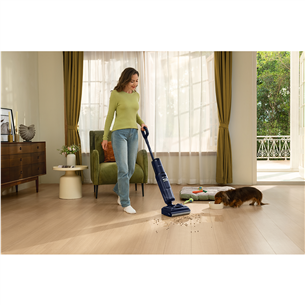 Tineco Floor One S7 Stretch, Wet & Dry, tamsiai mėlynas - Belaidis plaunantis siurblys